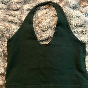 forest green brandy melville halter top